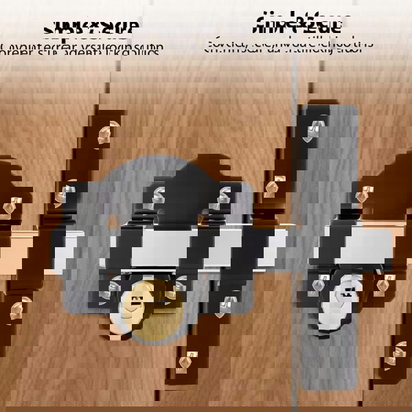 Havendro Security Garden Shed Gate Lock Long Throw Locking Double Locking 50mm & 70mm UK