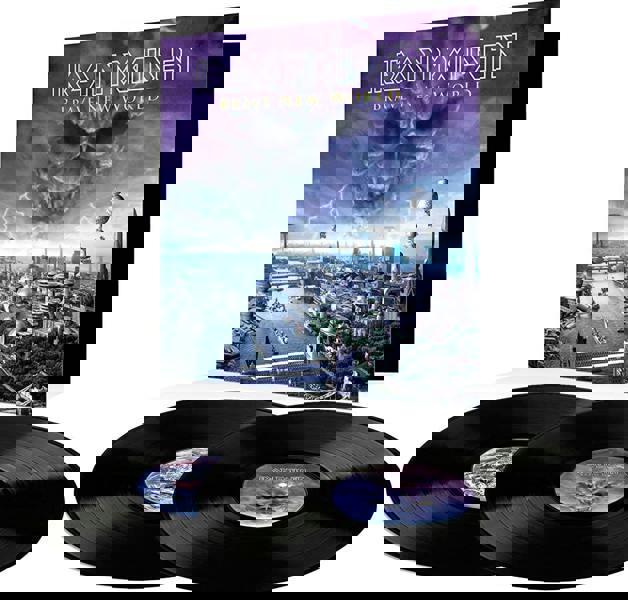 Iron Maiden 'Brave New World' Gatefold Double LP Black Vinyl