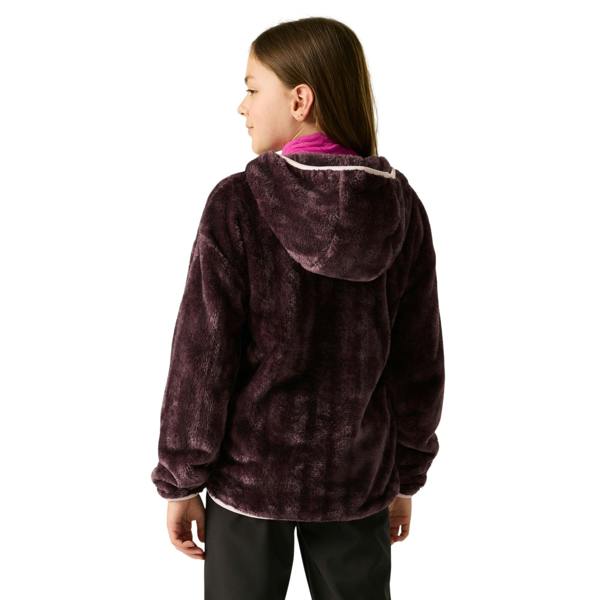 Dare 2B Childrens/Kids Powder Fleece Jacket - Huckleberry/Pink Haze - 