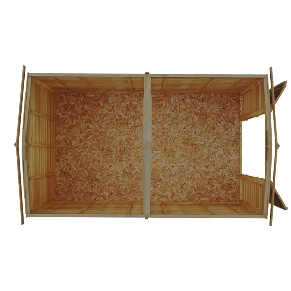 Shire Overlap Double Door No windows 10x6 Storage Shed