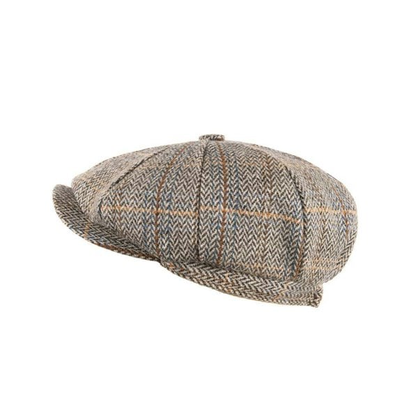 Heritage Traditions Carlyle Tweed Newsboy Cap | Elasticated Fit