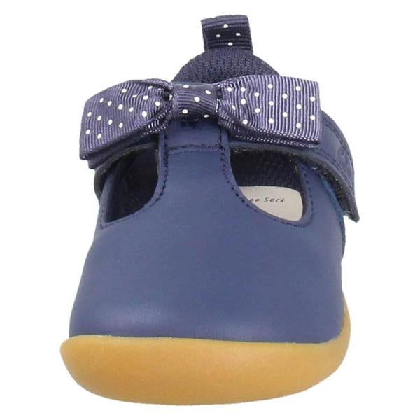 Clarks Girls Clarks Polka Dot T-Bar Pre Walking Shoes Roamer Trim
