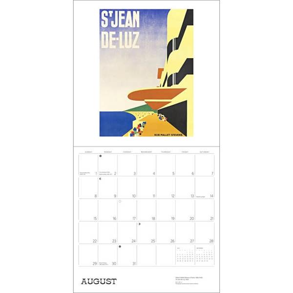 France, Vintage Travel Posters Calendar 2027, Wall Calendars, Month To View, Travel, Gift