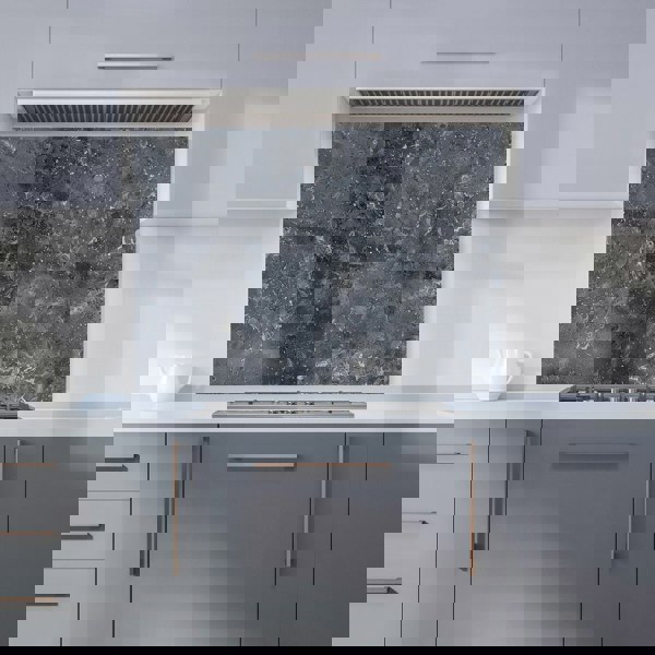 Warren Reed - Designer Luxury Slate Grey Quartz Effect Kitchen Splashback