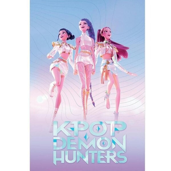K-Pop Demon Hunters Huntrix Maxi Paper Poster - Multicoloured