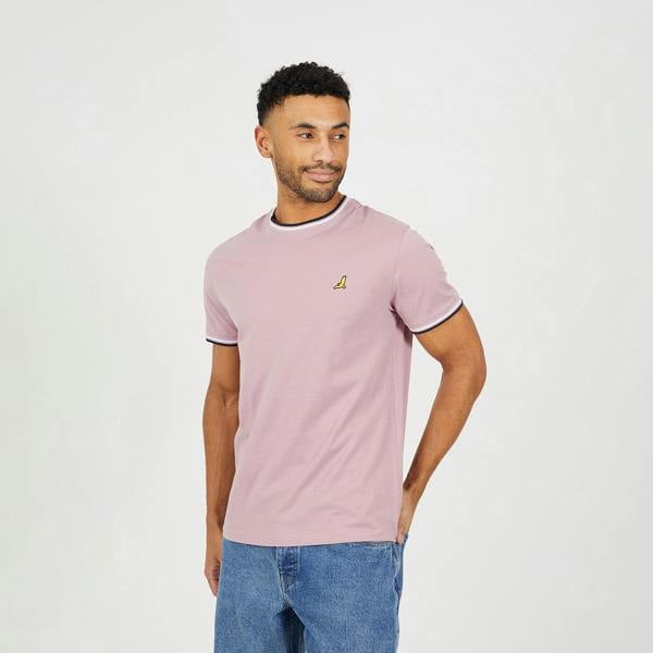 Brave Soul Pale Green 3-Pack Crew Neck T-Shirts with Rib Detail - Pale Green Image 4