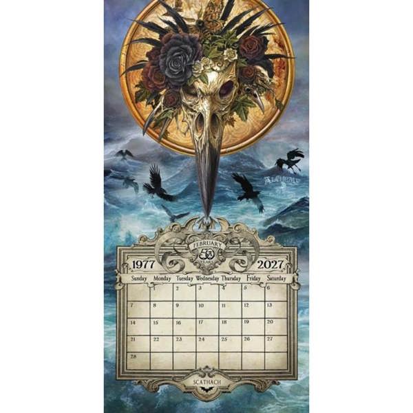 Witchcraft Alchemy Gothic, Dead Of Night  Calendar 2027, Wall Calendars, Month To View, Art, Gift