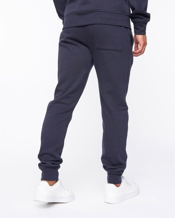 Duck and Cover Jennerkins Crew Sweat & Joggers Set Navy