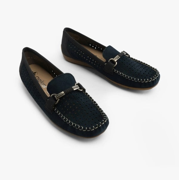 Rieker 40253-14 Womens Shoes - Blue