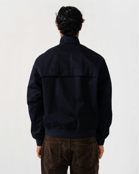 Lacoste Lightweight Water-Repellent Twill Mens Harrington Jacket - Abysm HDE