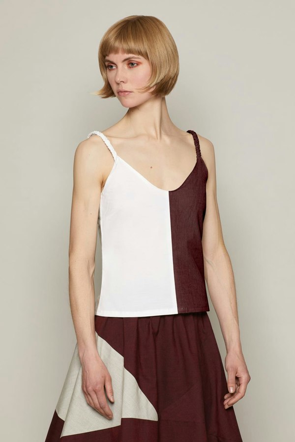 Bo Carter Dolly Vest - Burgundy