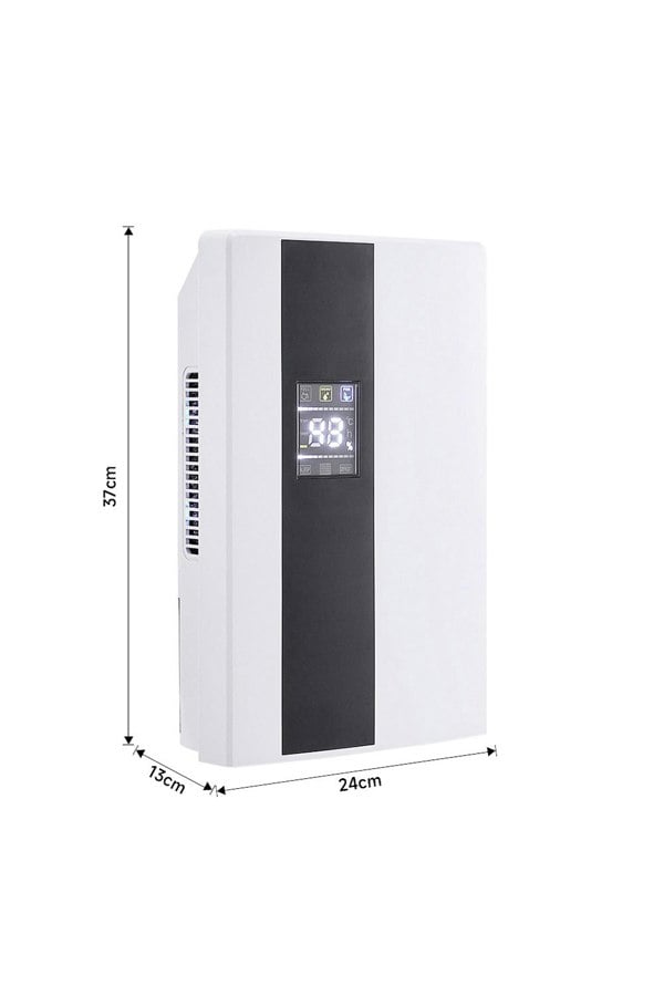 Living and Home Silenced Remote Control Dehumidifier with Drain Hose