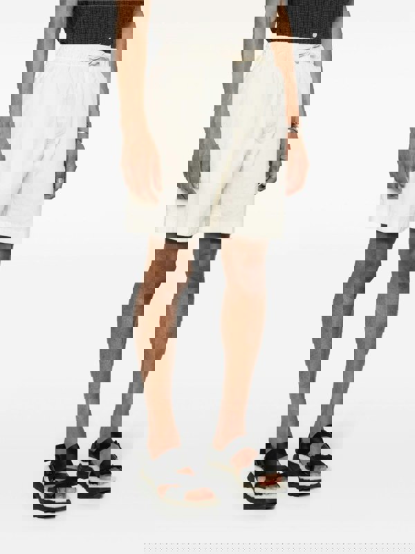 Palm Angels Monogram Studded Sweatshorts White - Supplied FashionPALM ANGELS