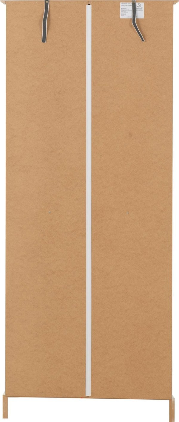 Seconique Stratford 2 Door Double Wardrobe