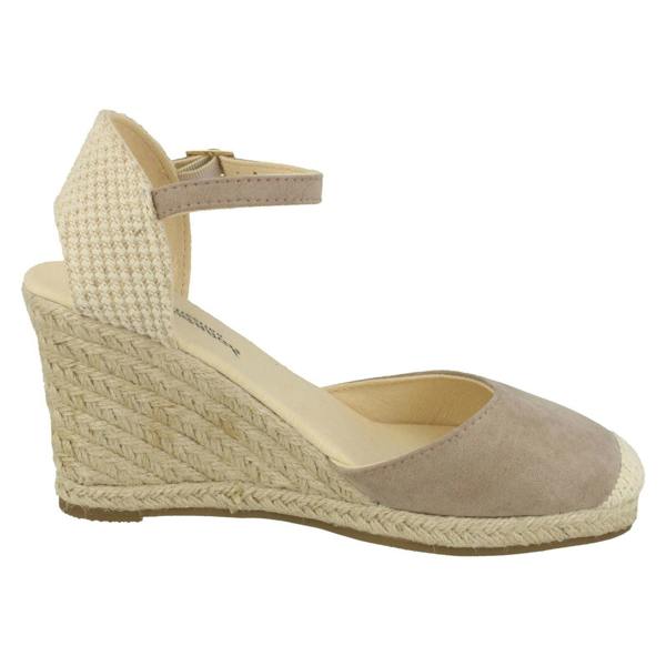 Savannah Ladies Savannah High Wedge Espadrilles