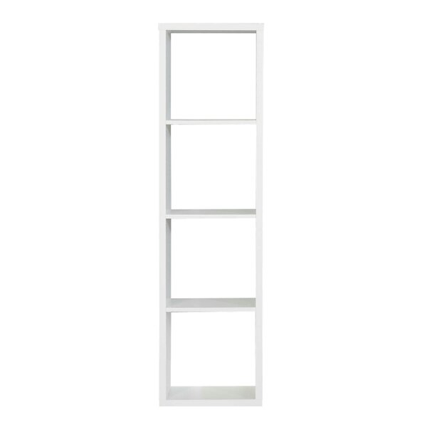 Wyld Haus Shanghai Matt White 4x1 Storage Unit 4 Shelves