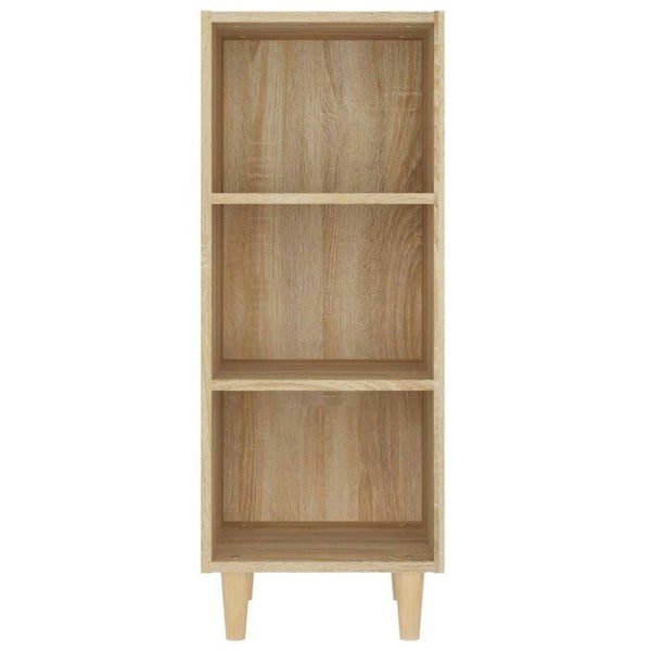 Berkfield Sideboard Sonoma Oak 34.5x32.5x90 cm Engineered Wood