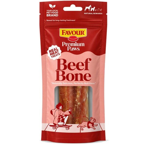 Favour Premium Paws Beef Bone Large 90g