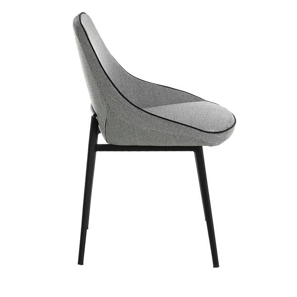 Angel Cerdá Grey Fabric Chair 4082