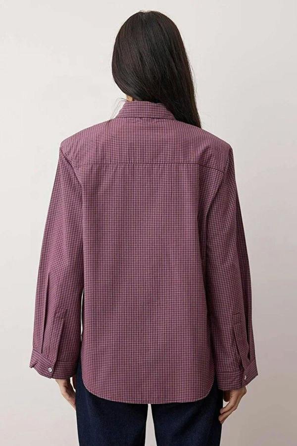 WOVCOR Padded Wide Cuffed Oversize Shirt