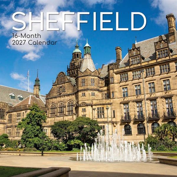 Sheffield Calendar 2027, Wall Calendars, Month To View, Travel, Gift