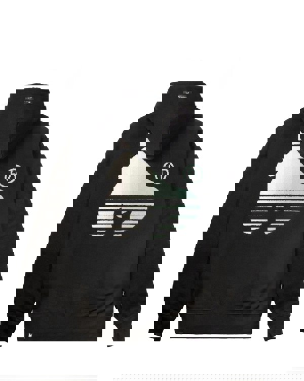 Money Chenille Block Fader Hood Black