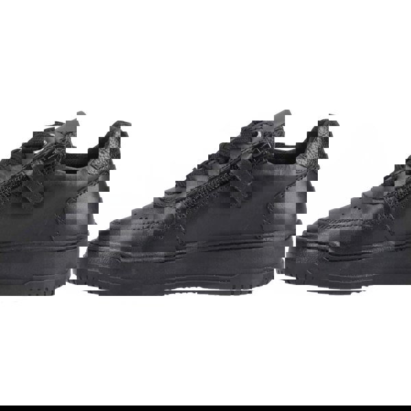 Hush Puppies Dougie Leather Boys's Black Trainers