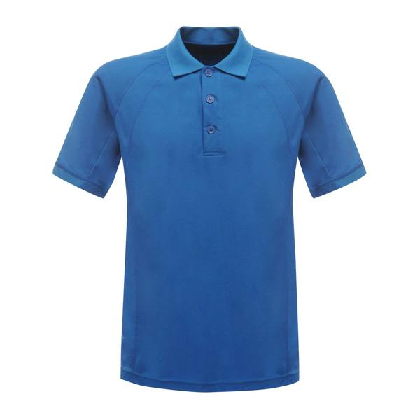 Regatta Professional Mens Coolweave Short Sleeve Polo Shirt - Oxford Blue - 