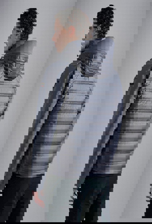 Paul & Shark Men's Save The Sea Re-Shark Shell Hybrid Jacket - Grey