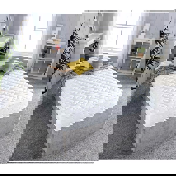 Starlight Beds Darcy Diamond Micro Quilted Spring Mattress - 7" Deep