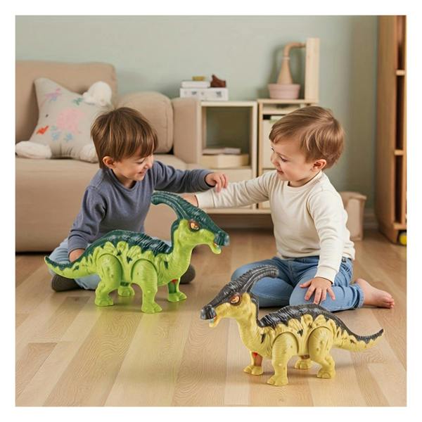 Dragodirect Electric Walking Dinosaur Toy with Lights, Sounds Moving Tail