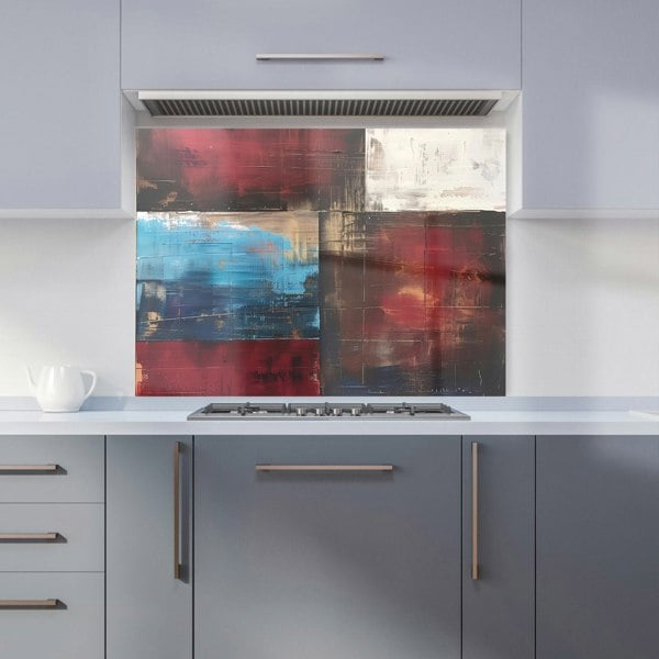 Warren Reed - Designer Rustic Harmony In Bold Colours Kitchen Splashback