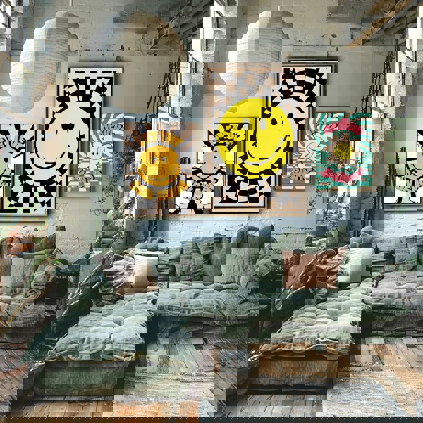 Happy Smiley Face Posters and prints from Love Frankie