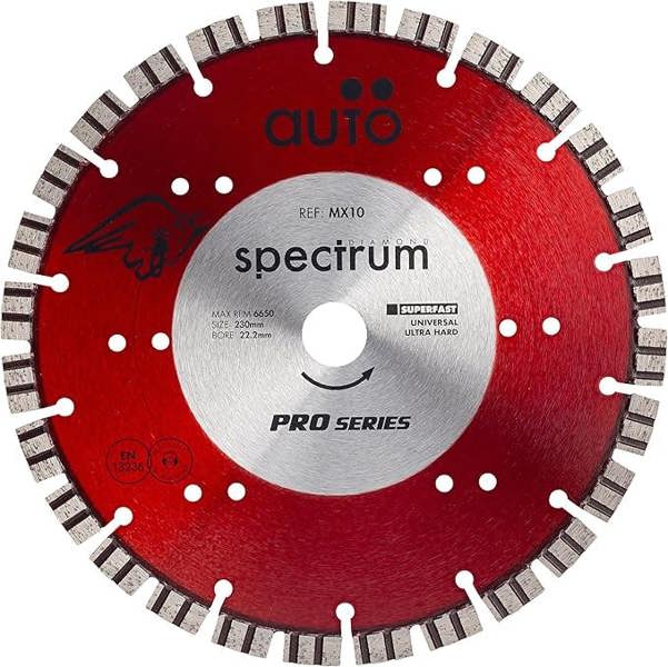 Ox Spectrum Pro Laser Turbo Universal Diamond Blade - 230-22mm