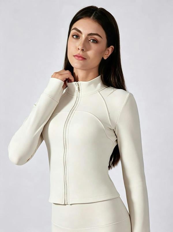 Anniou Cropped Windbreaker Jacket