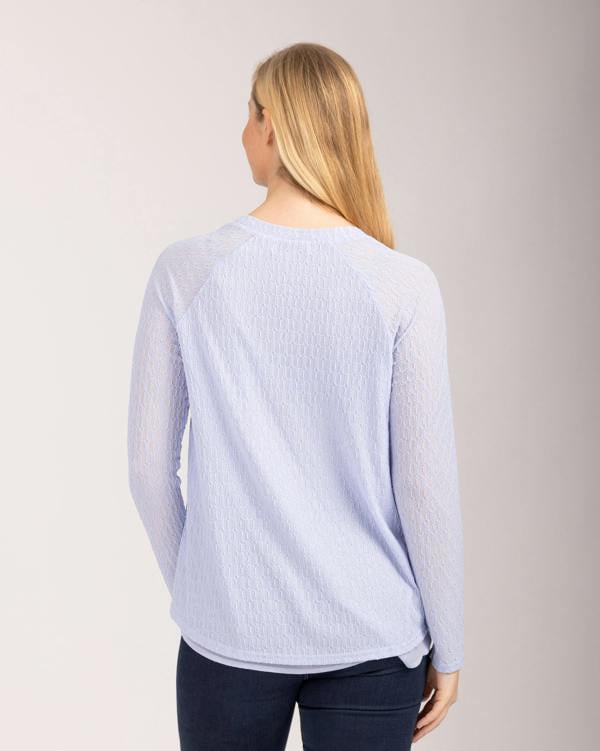 Mudflower Stretch Mesh Top
