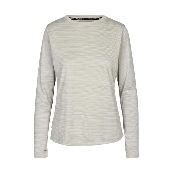 Trespass Womens/Ladies Nettil Long-Sleeved Active Top - Platinum Marl