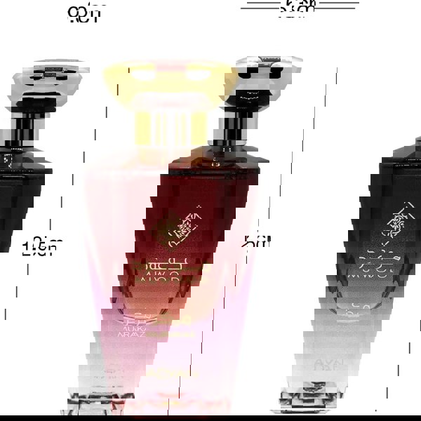 Adyan Muwood Marakaz 100ml Eau de Parfum bottle dimensions