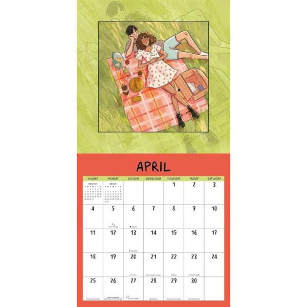 Heartstopper Calendar 2027, Wall Calendars, Month To View, Entertainment, Gift