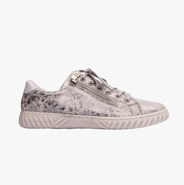 Rieker N0900-90 Womens Shoes - Silver