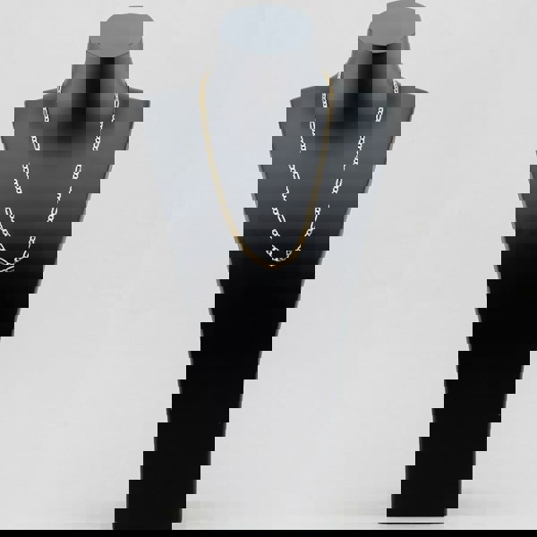 T. H. Baker 9ct Yellow Gold 20 Inch Hollow Figaro Chain HF080-20