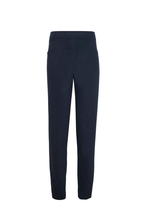 James Lakeland Cigarette Trousers Navy