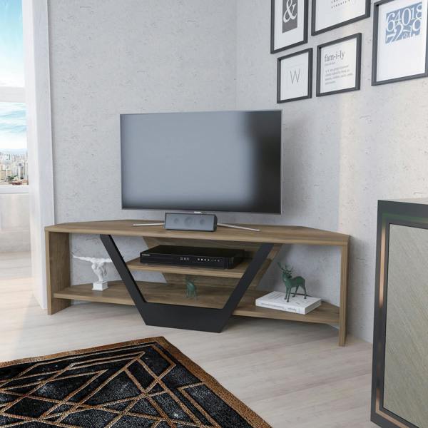 Decorotika Sares Modern Tv Stand TV Cabinet for TV's up to 55"