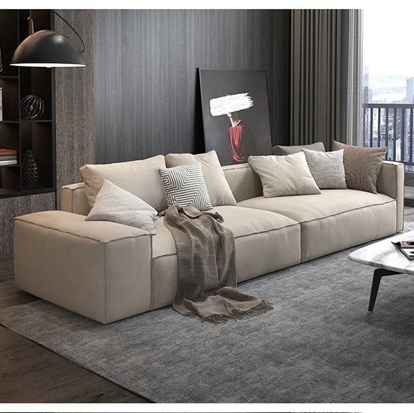 Hartste Two Seater Sofa, Leathaire-Weilai Concept-Weilai Concept