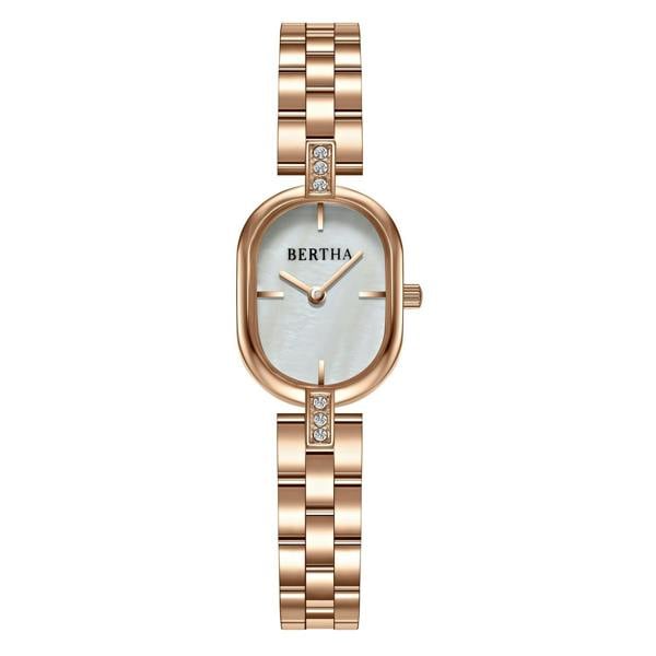 Bertha Lana Bracelet Watch - Rose Gold/White - BTHBS1503