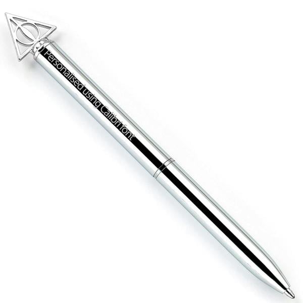 The Carat Shop Harry Potter Deathly Hallows Pen  Personalised