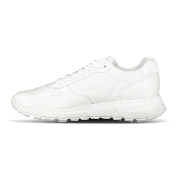 Prada Prax 01 Re-Nylon Leather Sneakers White - chancefashionco