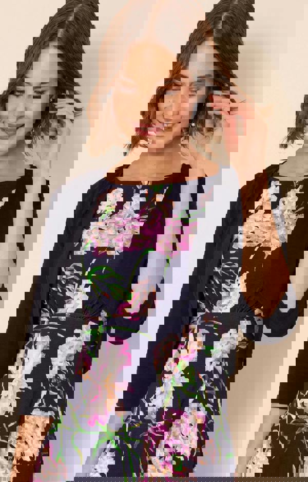 Alie Street London Freya Bolero - Midnight Navy