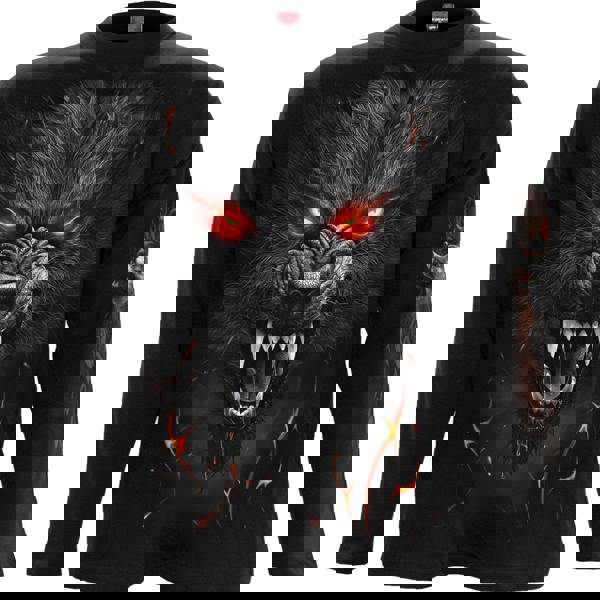 DARKEST FEAR - Longsleeve T-Shirt Black