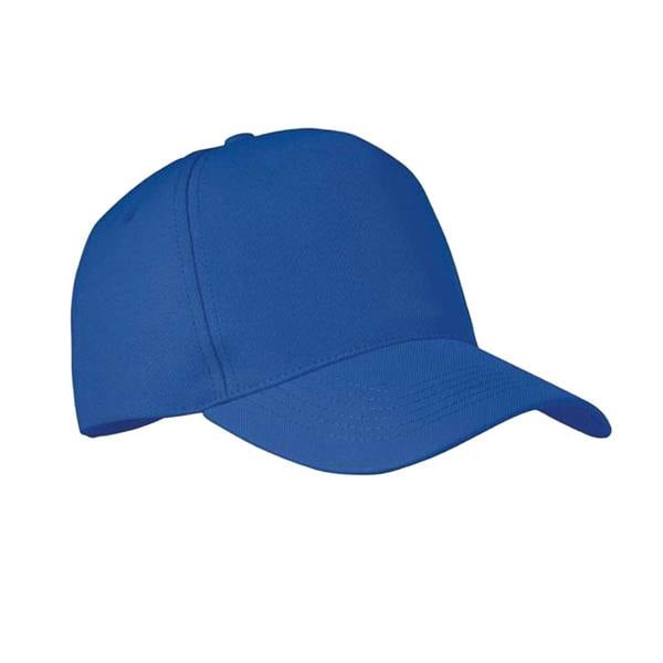 MidOcean Senga RPET 5 Panel Baseball Cap - Royal Blue - 